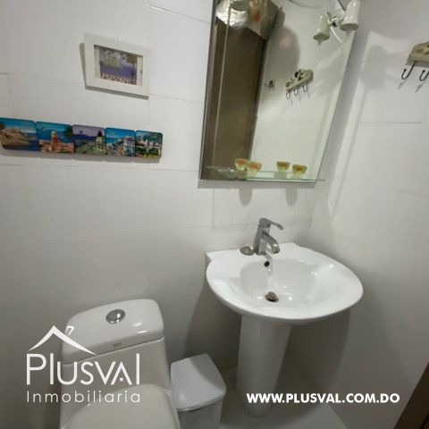 Apartamento amueblado en alquiler de una habitación en Naco 421396