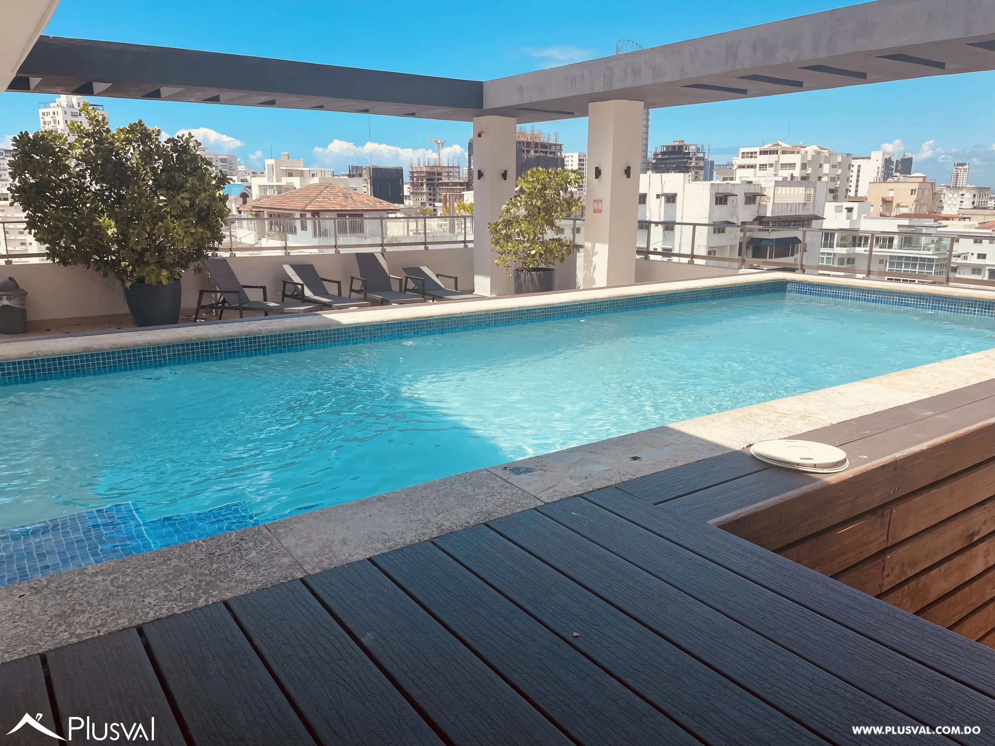 Apartamento Amueblado Moderno de 1 Hab. Centrico. en NACO 504786