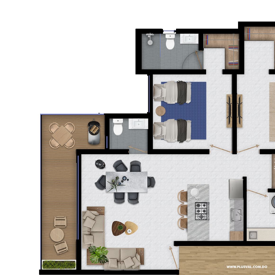 Apartamento en Venta,  Punta cana 435823