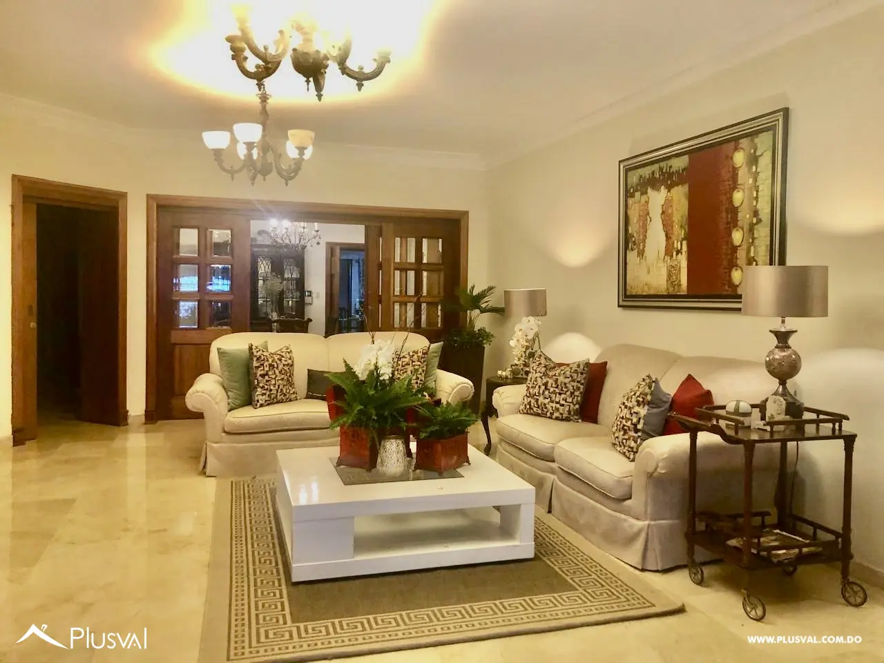 Apartamento en Piantini con línea blanca incluída 459923