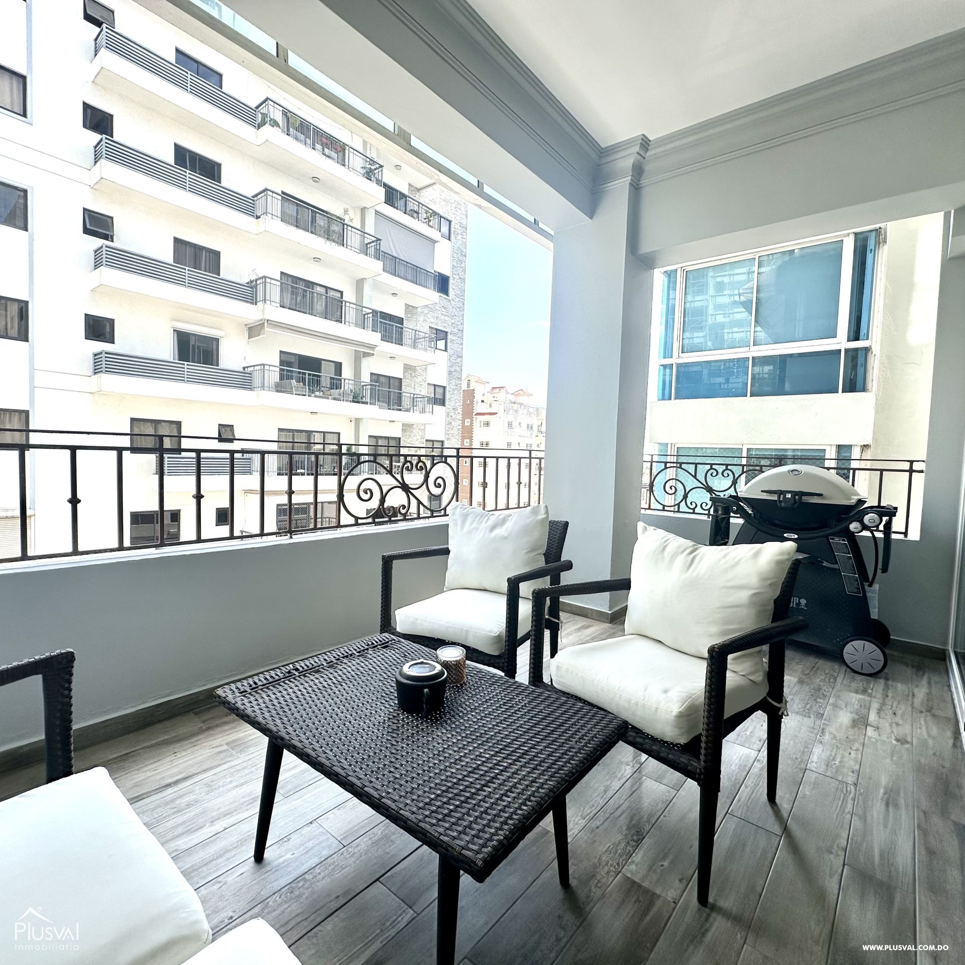Amplio apartamento Amueblado en Alquiler en Piantini, DN 423616