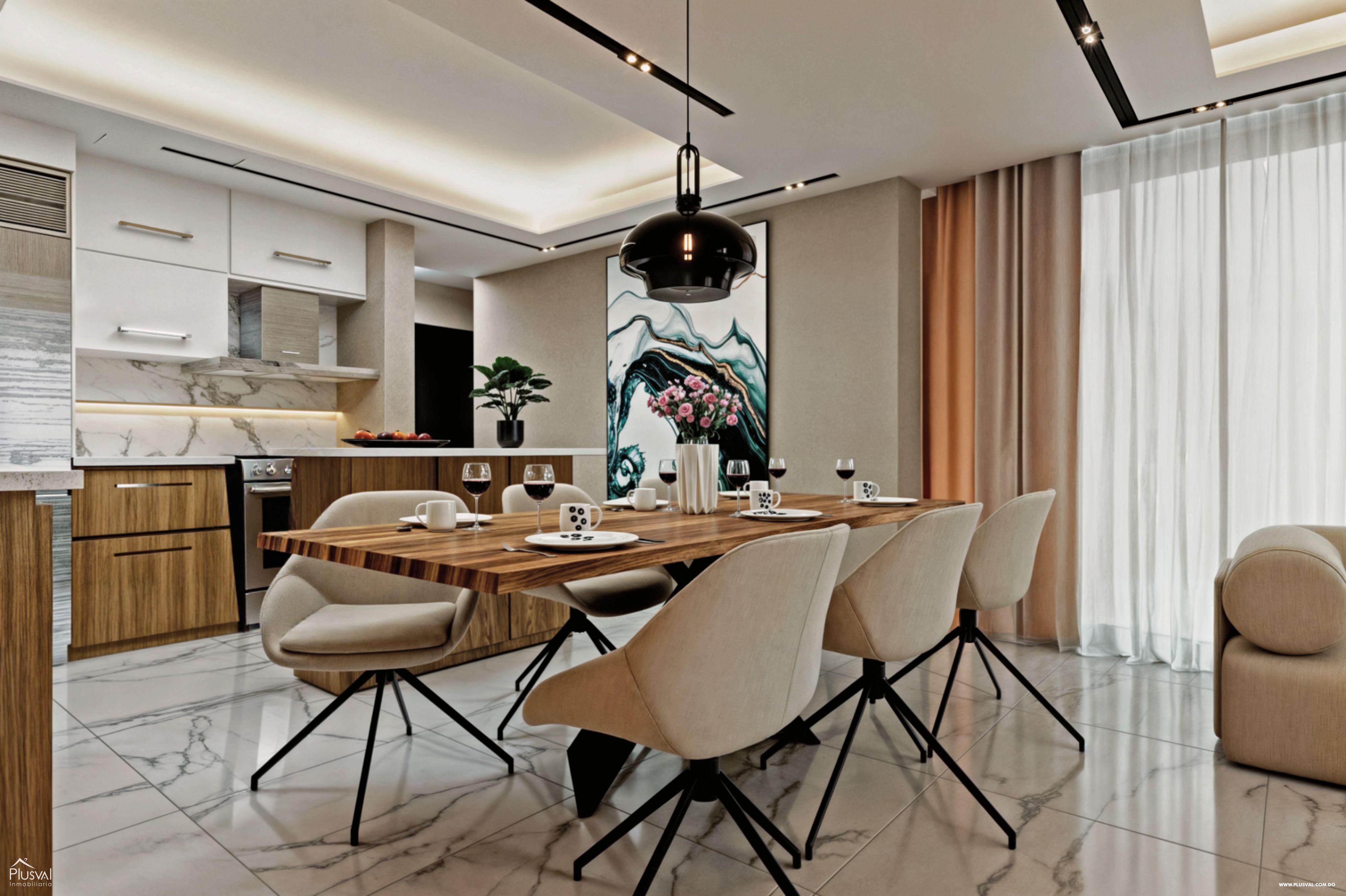 Amplio Pent-house en venta ubicado en zona privilegiada de Santiago 479950