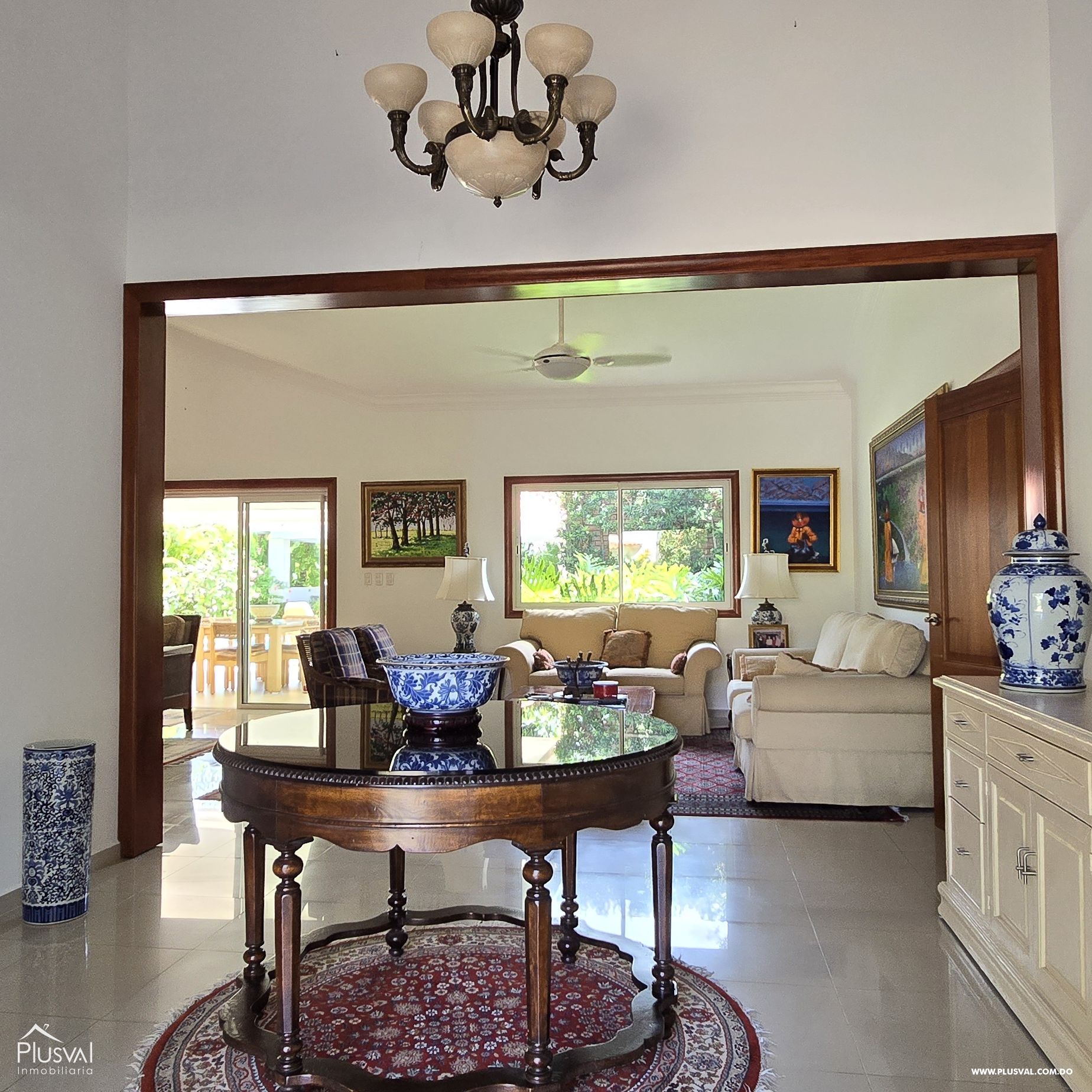 Villa Amueblada de un Sólo Nivel, Metro Country Club, Juan Dolio 374225