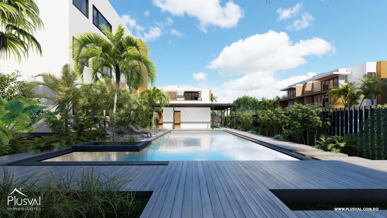 Apartamentos de 3 habitaciones en Puerto Plata 351016