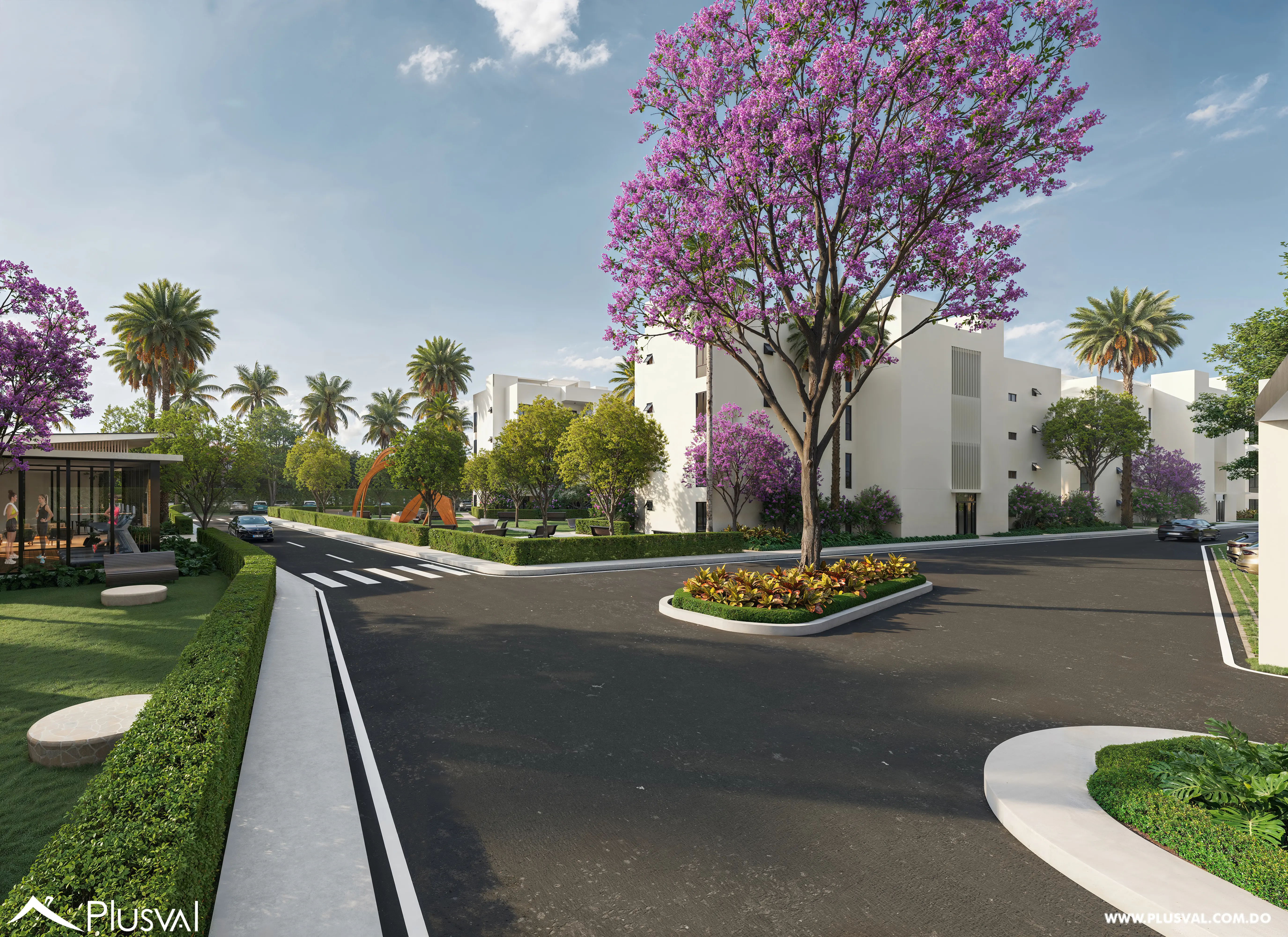 Apartamentos de 2 habitaciones con piscina en Punta Cana 493530