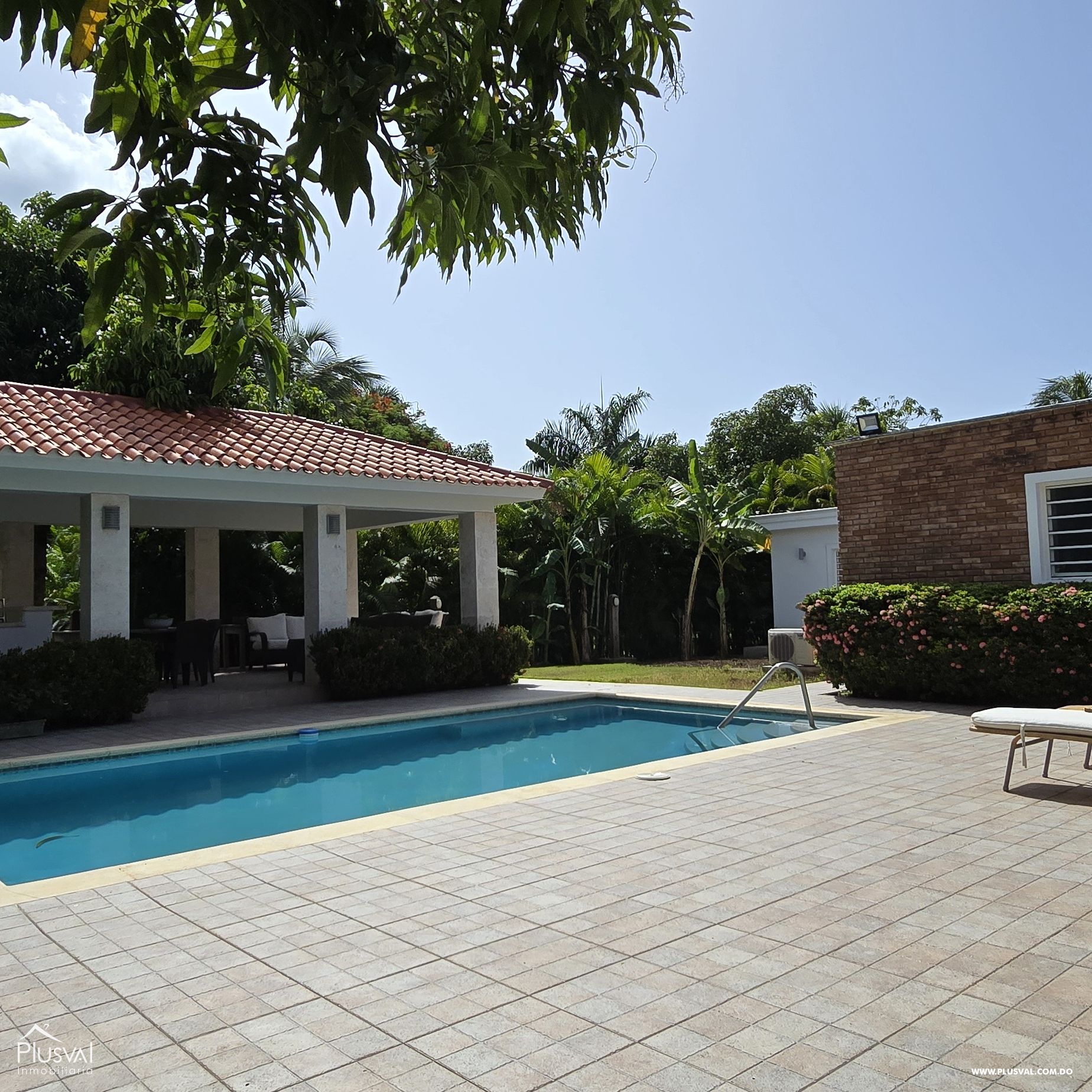 Villa Amueblada de un Sólo Nivel, Metro Country Club, Juan Dolio 374193