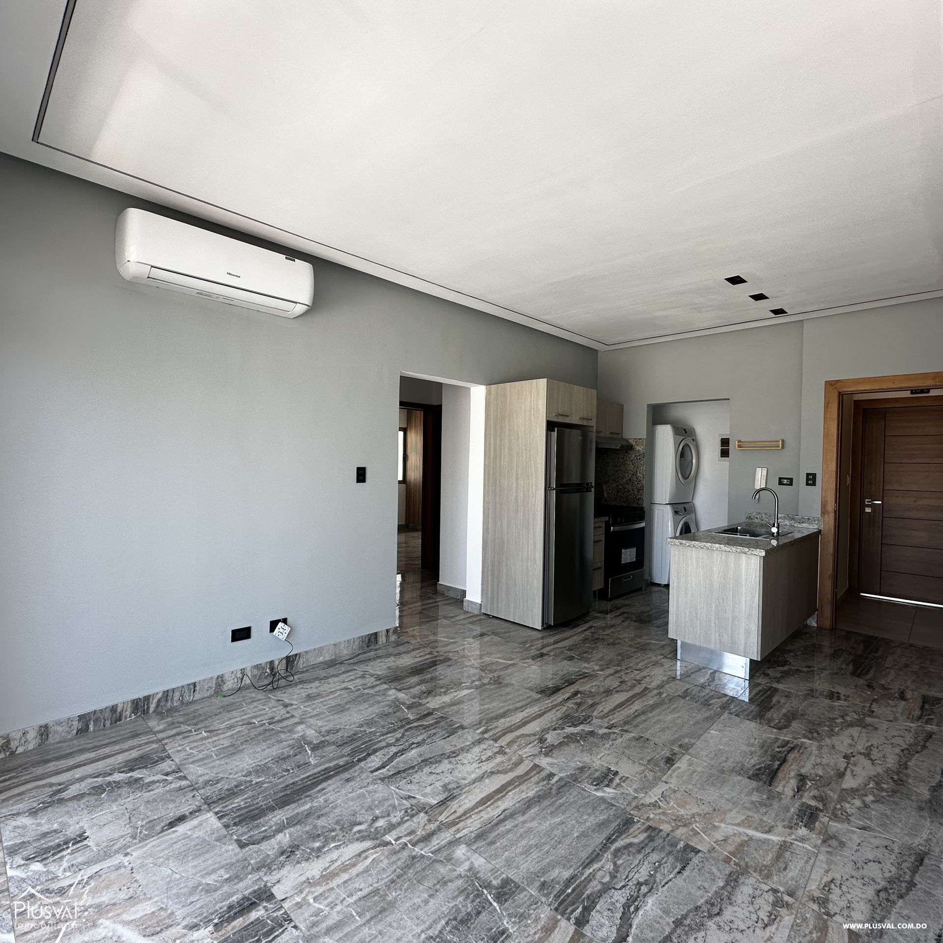 Cómodo apartamento de 2 habitaciones en el centro de Naco 440422