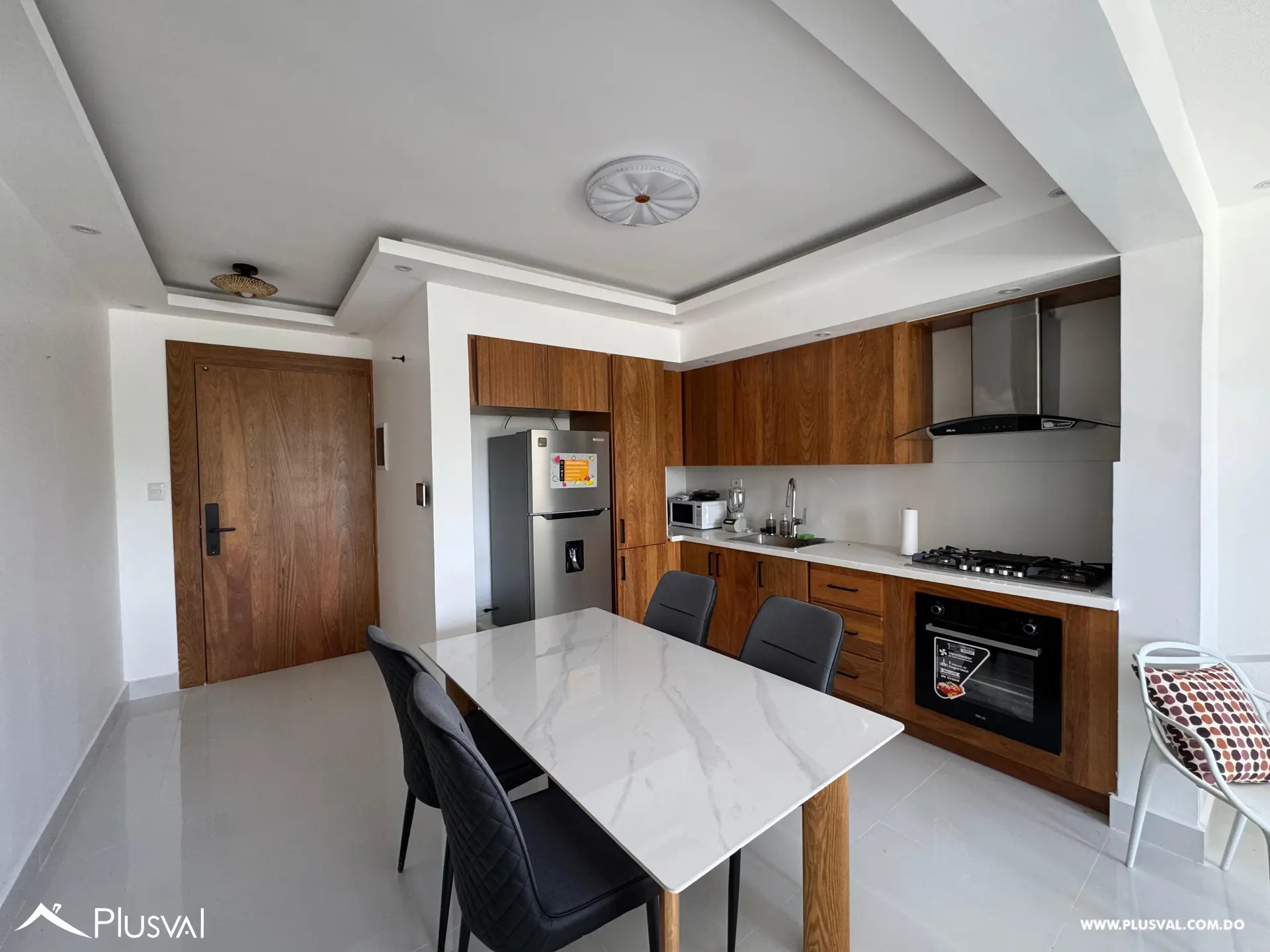 Apartamento Amueblado de 1 Habitación con Piscina y Línea Blanca 525558