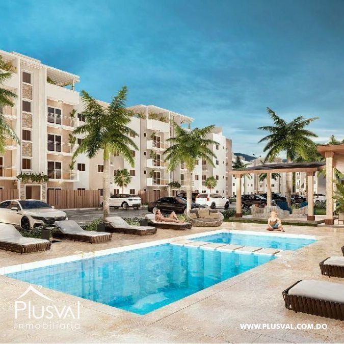 Apartamentos en la Jacobo Majluta con excelente área social 22941