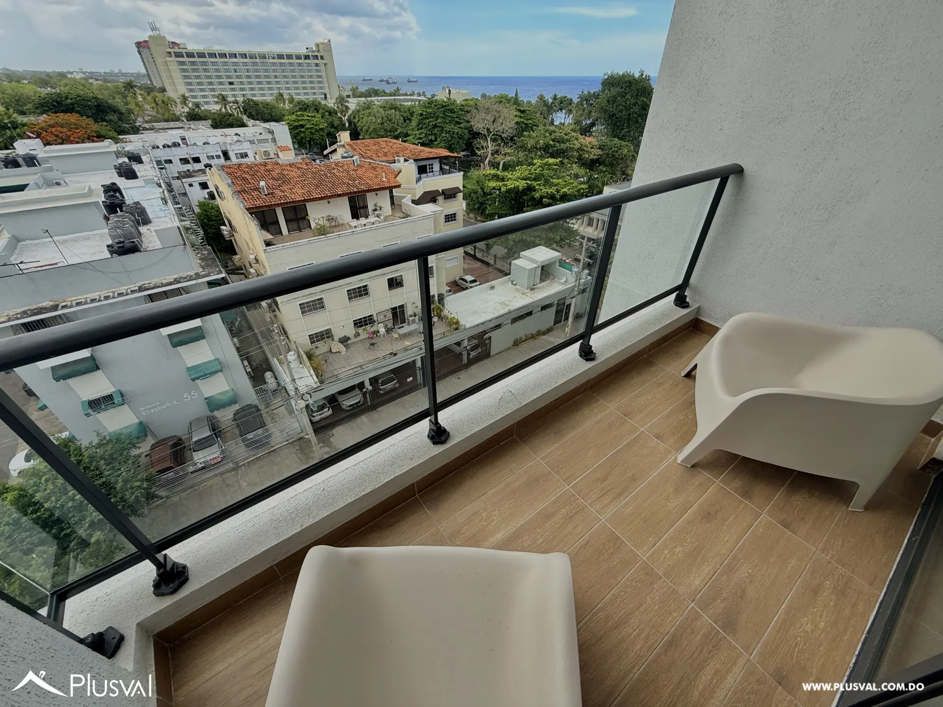 Alquiler Apartamento Amueblado 2 Habitaciones con Vista al Mar y Amenidades de Lujo en el Malecón 536560