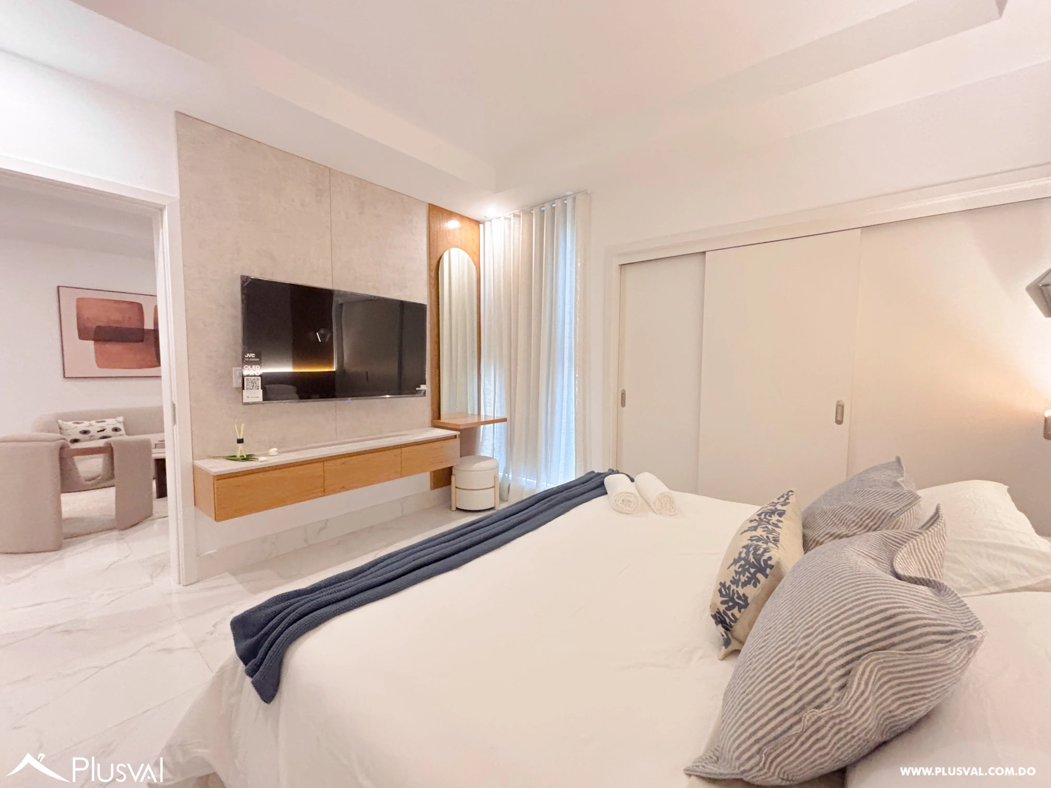 Apartamento en Alquiler Amueblado en Ciudad Las Canas, Cap Cana | 2 Habitaciones 520494