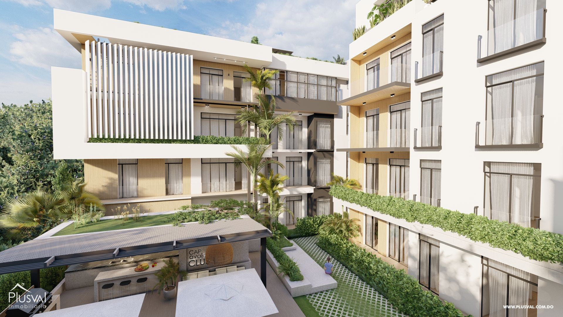 Apartamentos con diseño moderno y exclusivo de 2 habitaciones ubicados en Punta Cana 375450
