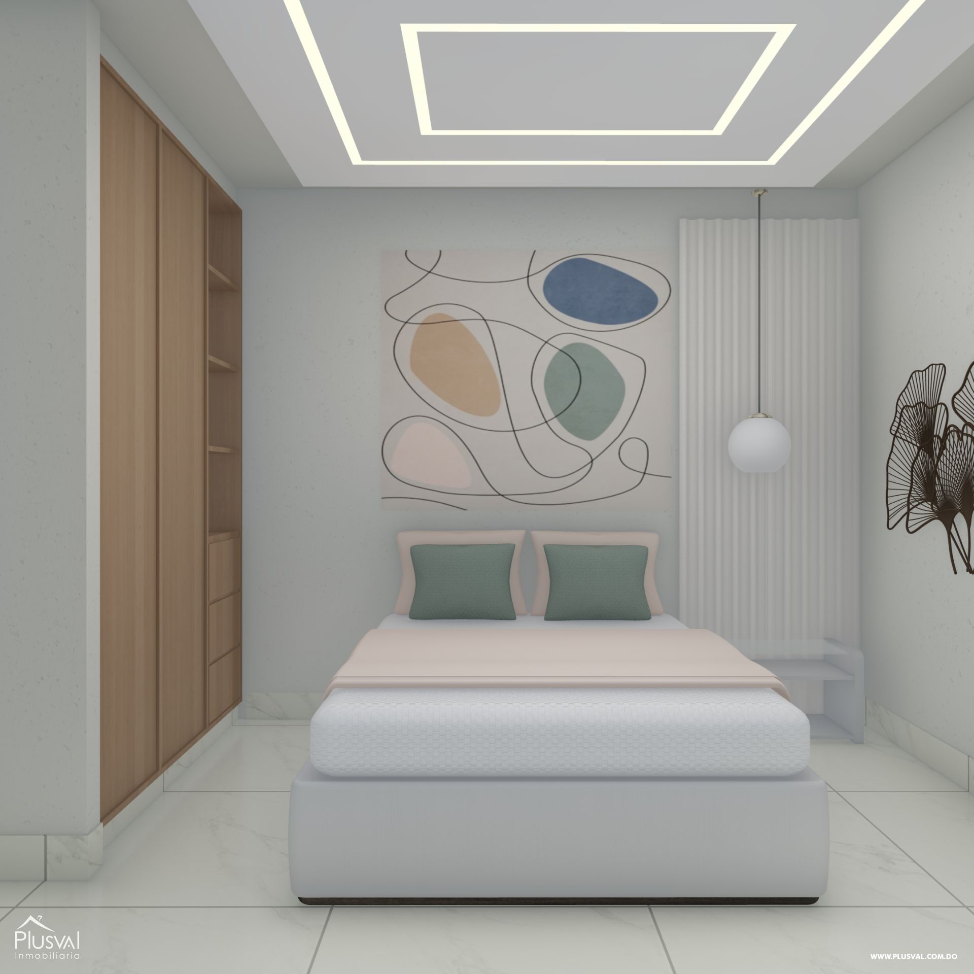 Amplio apartamento en venta en plano en la Urbanización Thomen 418637