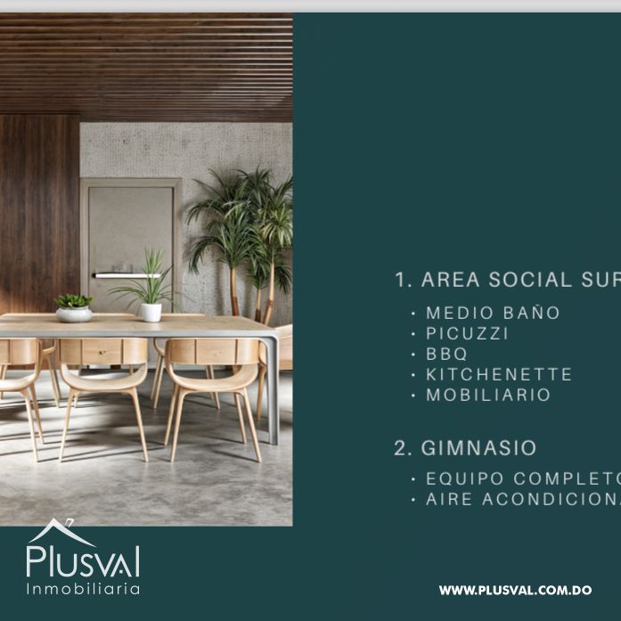 Apartamento en venta en Cacicazgos con Terraza 357102