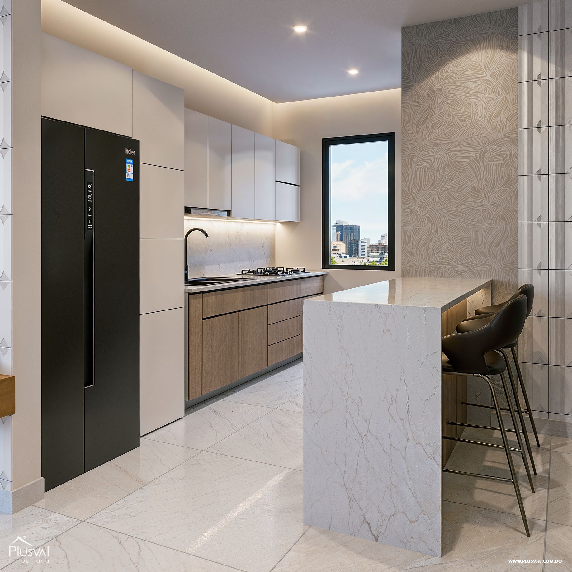 Proyecto de Apartamentos cerrado con área infantil, piscina y gimnasio 401235