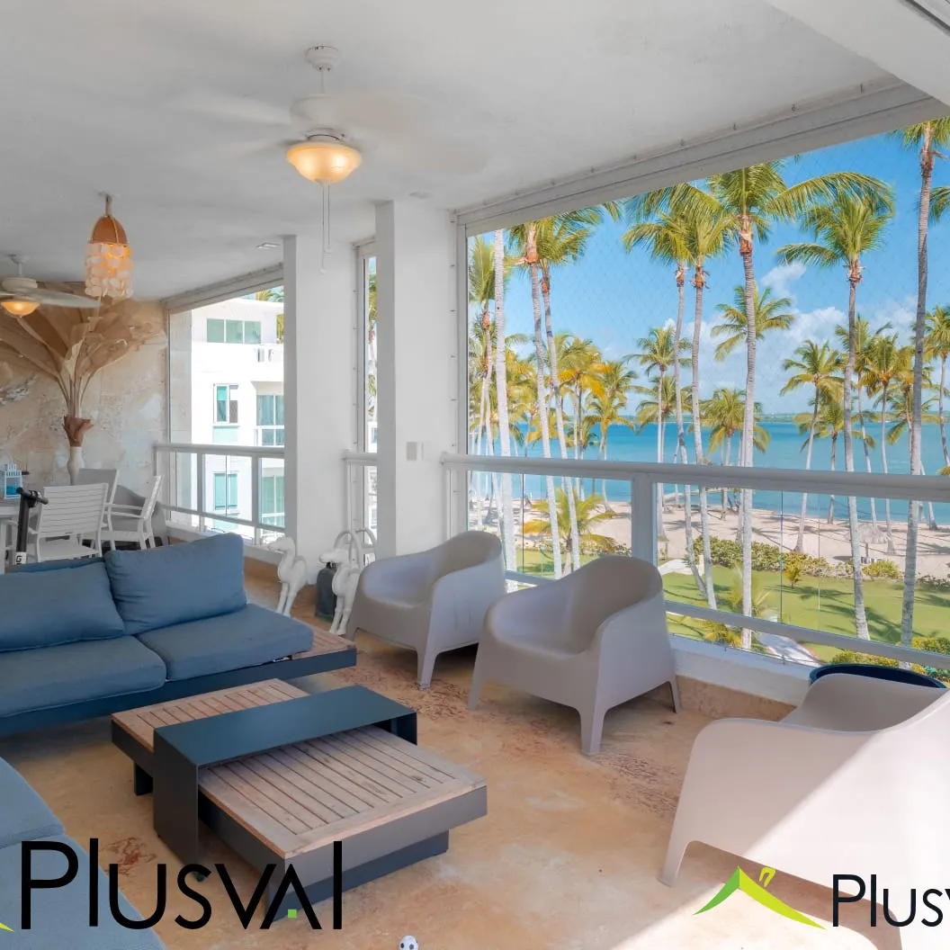 HERMOSO APARTAMENTO FRENTE AL MAR , EN PLAYA NUEVA ROMANA 442585