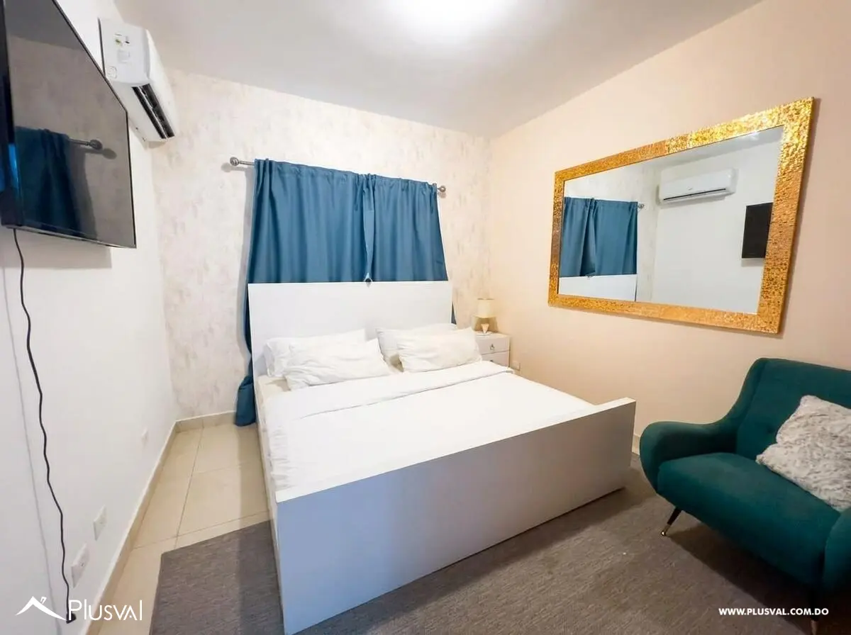 Amplio Apartamento Amueblado en Alquiler Ubicado en Villa María, Santiago 524344