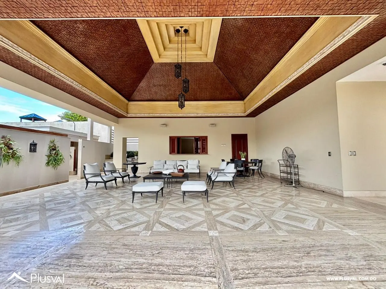 Apartamento en alquiler en Anacaona con vista al mar, 4 habitaciones, estudio y family 513303