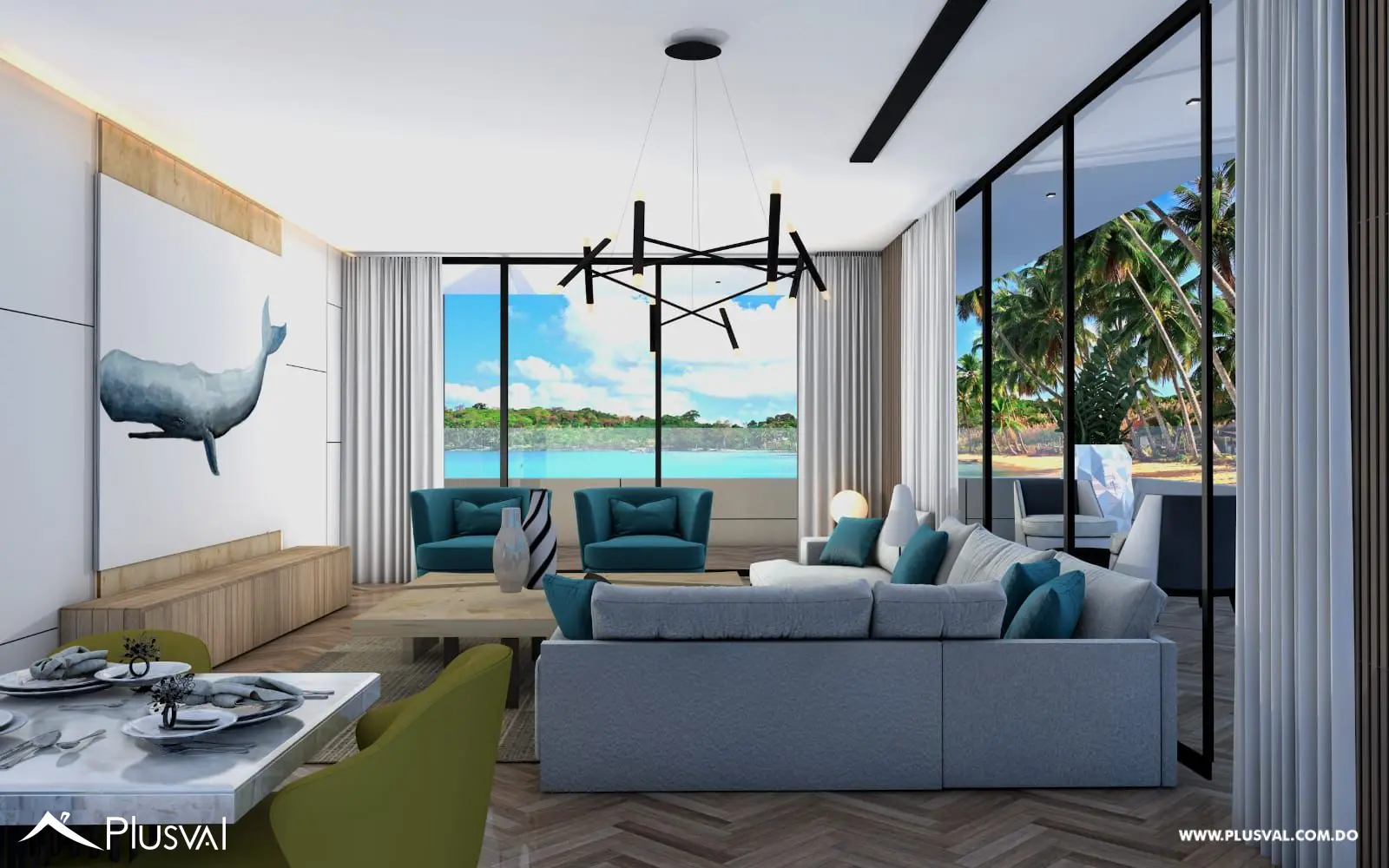 Apartamentos en primera línea de playa 455989