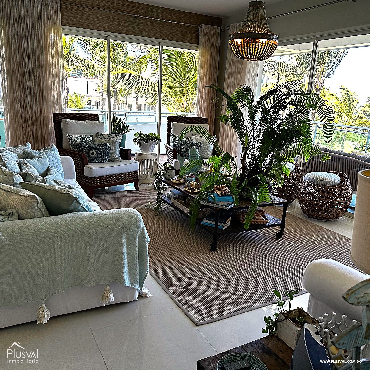 Apartamento Cabarete,  amueblado, 1era. linea de playa. 430594