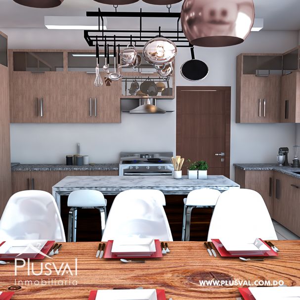 Moderno y Amplio Apartamento en Venta en Excelente Zona de Santiago 398227