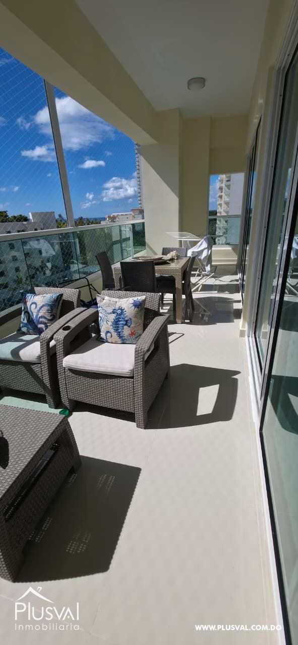 Apartamento amueblado de 3 habitación ubicado en Juan Dolió 484097