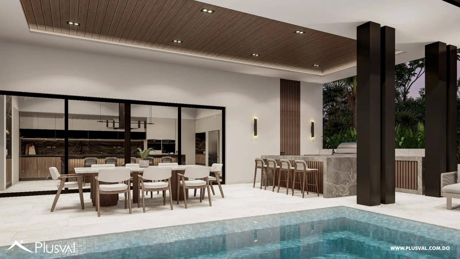 Elegantes villas de 2 niveles con 4 habitaciones en Cap Cana, dentro de un entorno privado y exclusivo 461953
