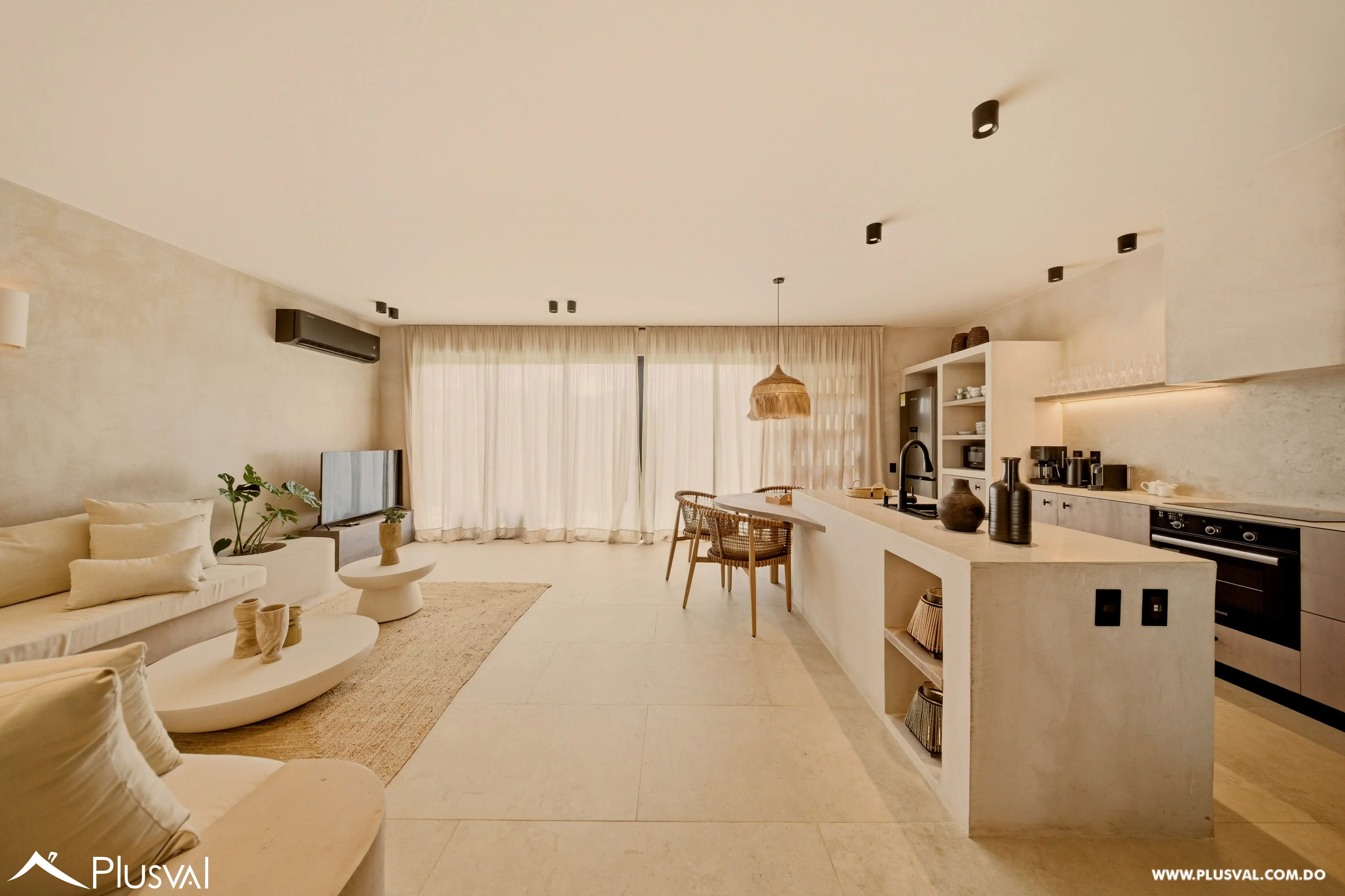 Casa a pasos del mar de 2 habitaciones con piscina privada en Terrenas 533902