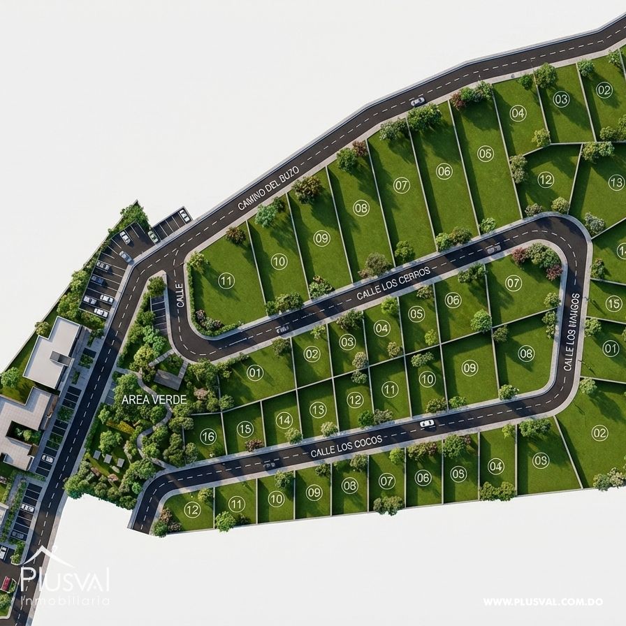 Proyecto de Solares de Montaña en Venta con Vista a Santiago en Palo Alto. 488229