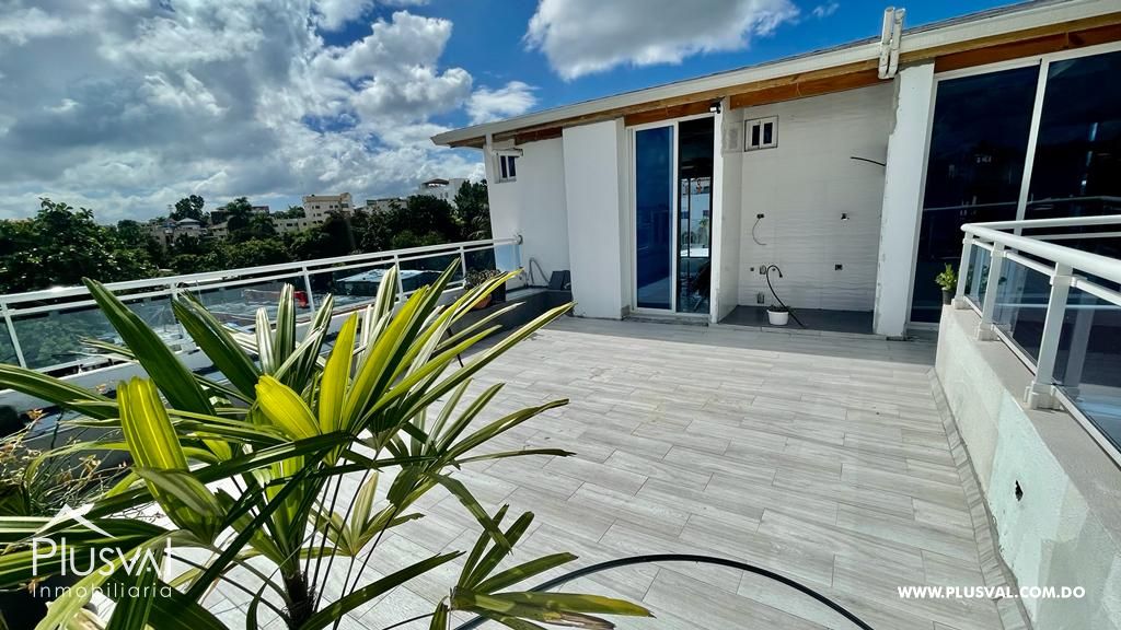 Apartamento penthouse en alquiler en Don Honorio 313345