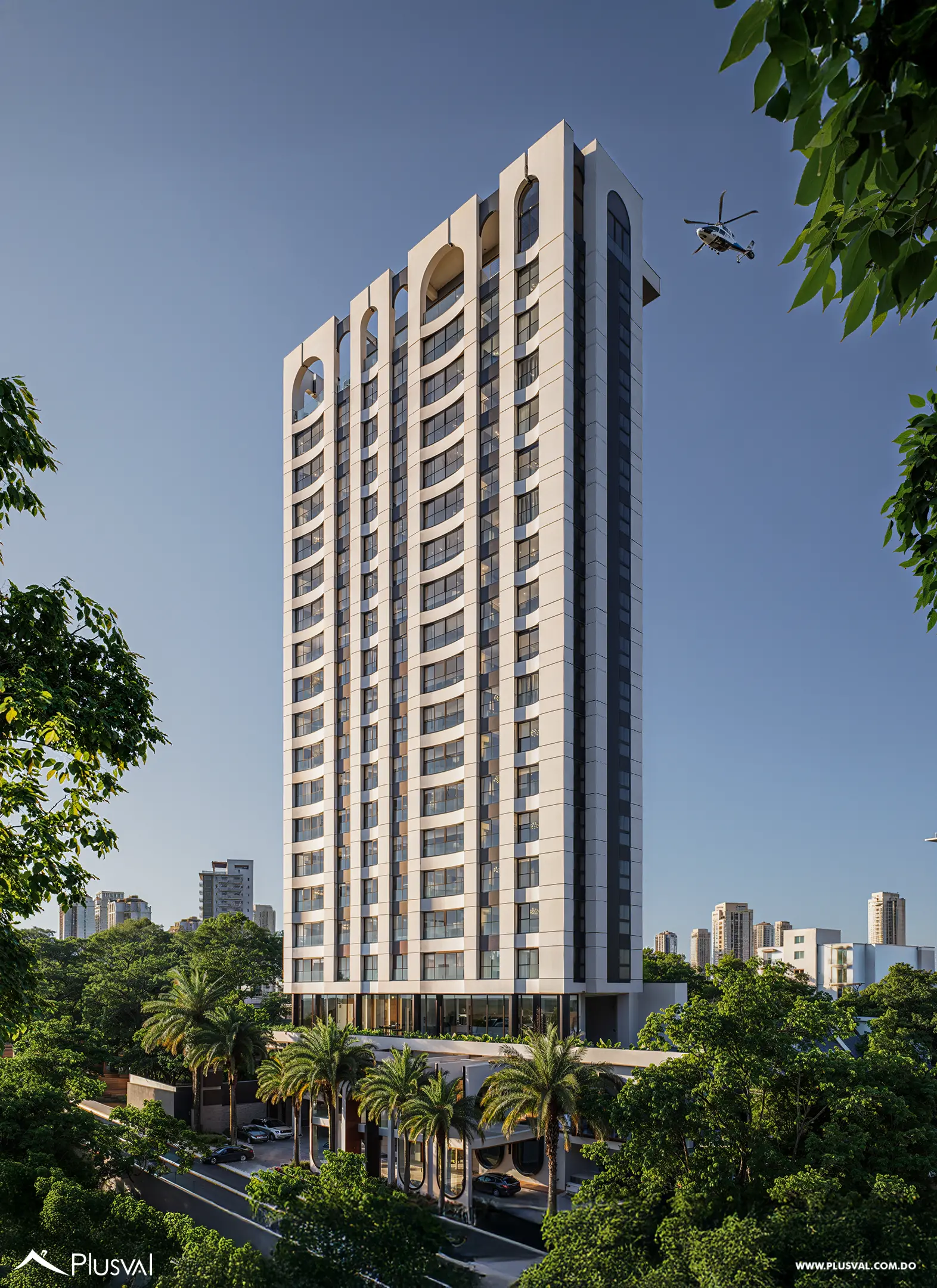 Primera Torre de 22 niveles de uso mixto Tipo condo hotel con Helipuerto en Santiago 463816