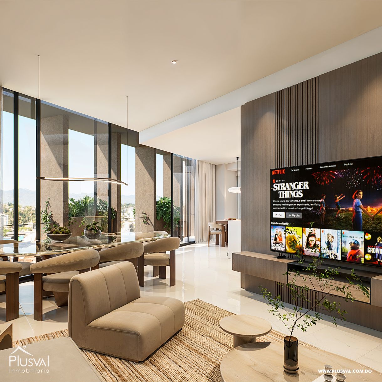 Moderna torre residencial en sector exclusivo en Santiago. 430945