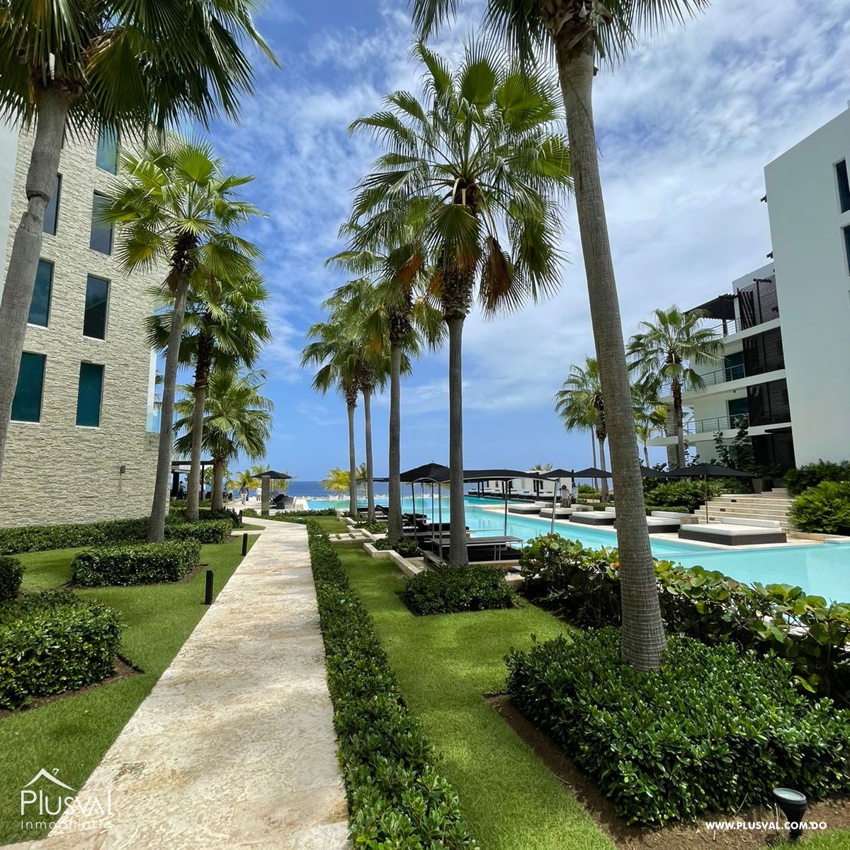 Hermoso Apartamento de 3 Habitaciones con vista Directa al Mar, en Proyecto Cerrado . 342349