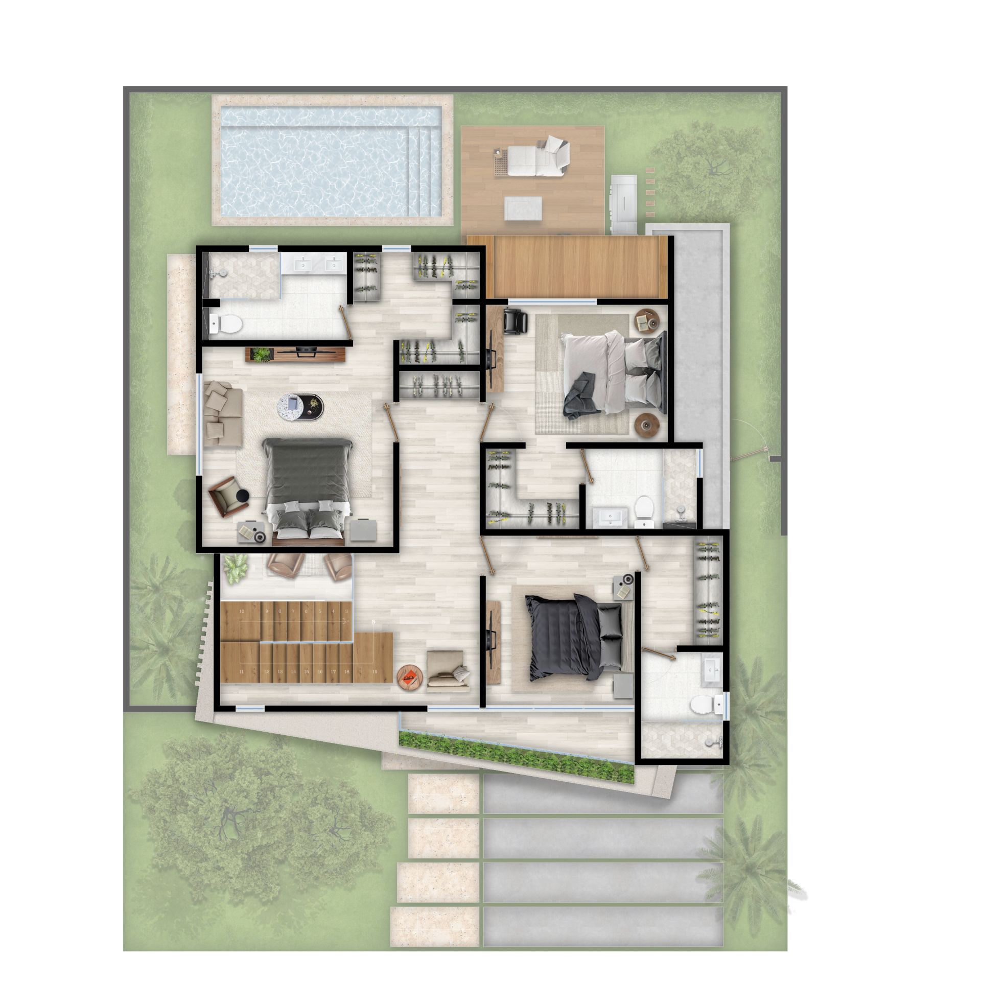 Villa en Venta,  Downtown- Punta cana 435352
