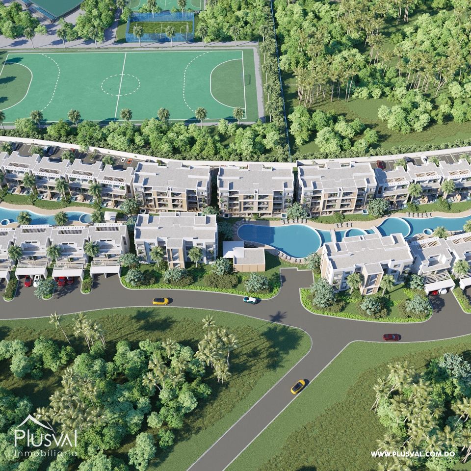 TownHouse y Apartamentos en Bávaro con vista a la piscina 185520