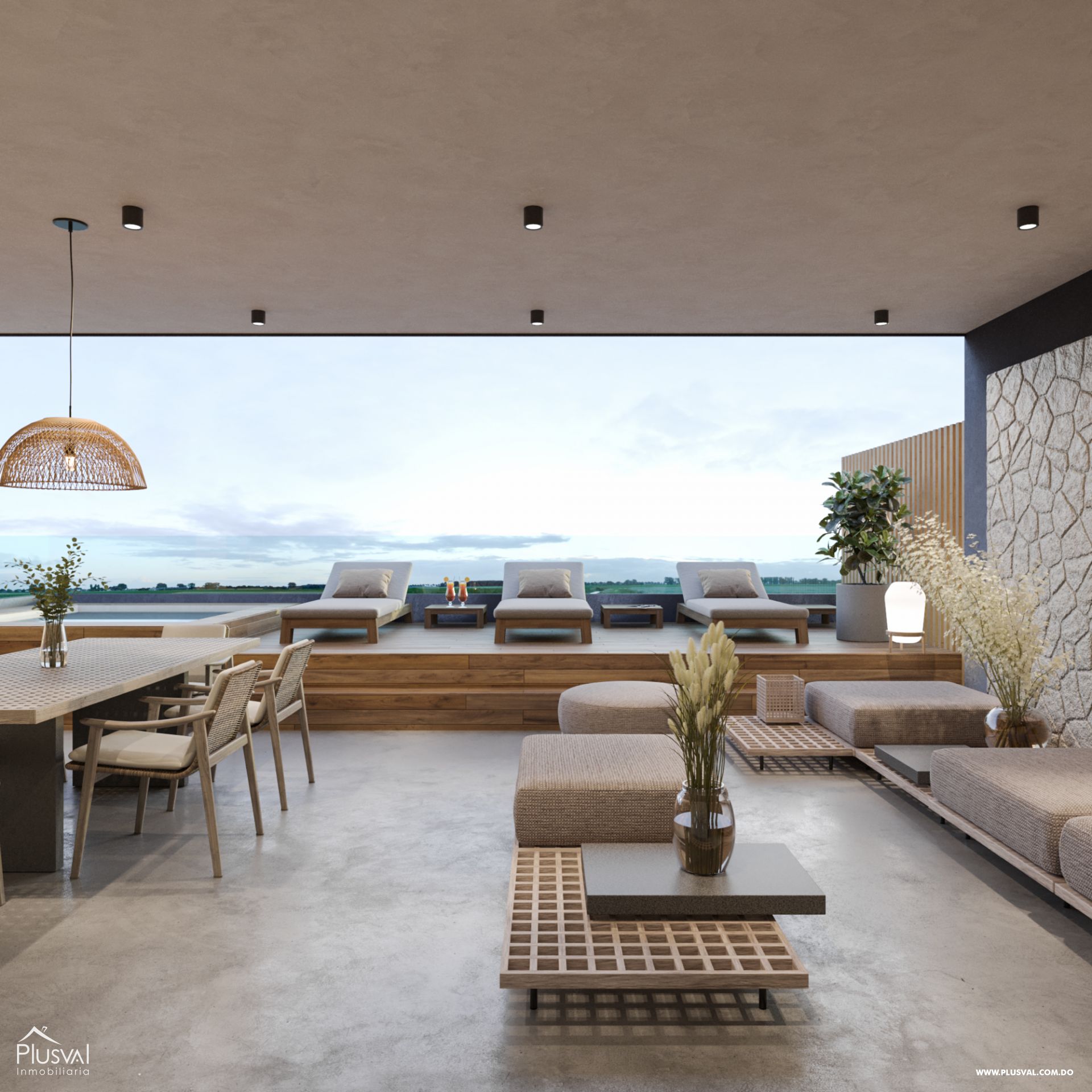 Apartamento tipo pent-house  modernos Bávaro 212350