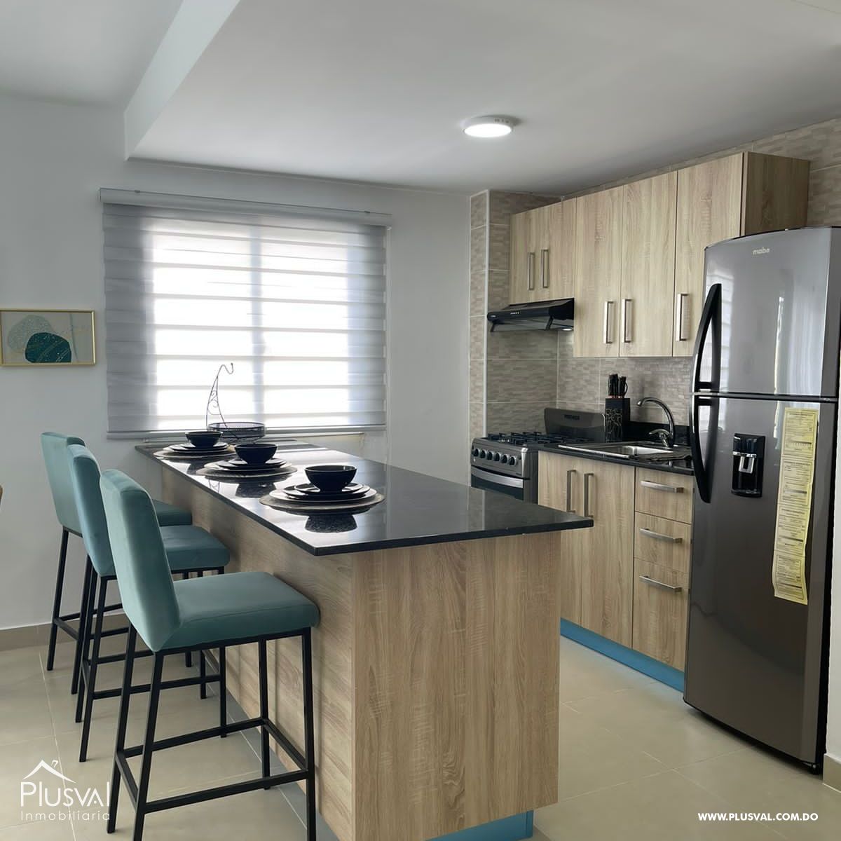 Apartamento amueblado en venta en Punta Cana con vista a la piscina 322022