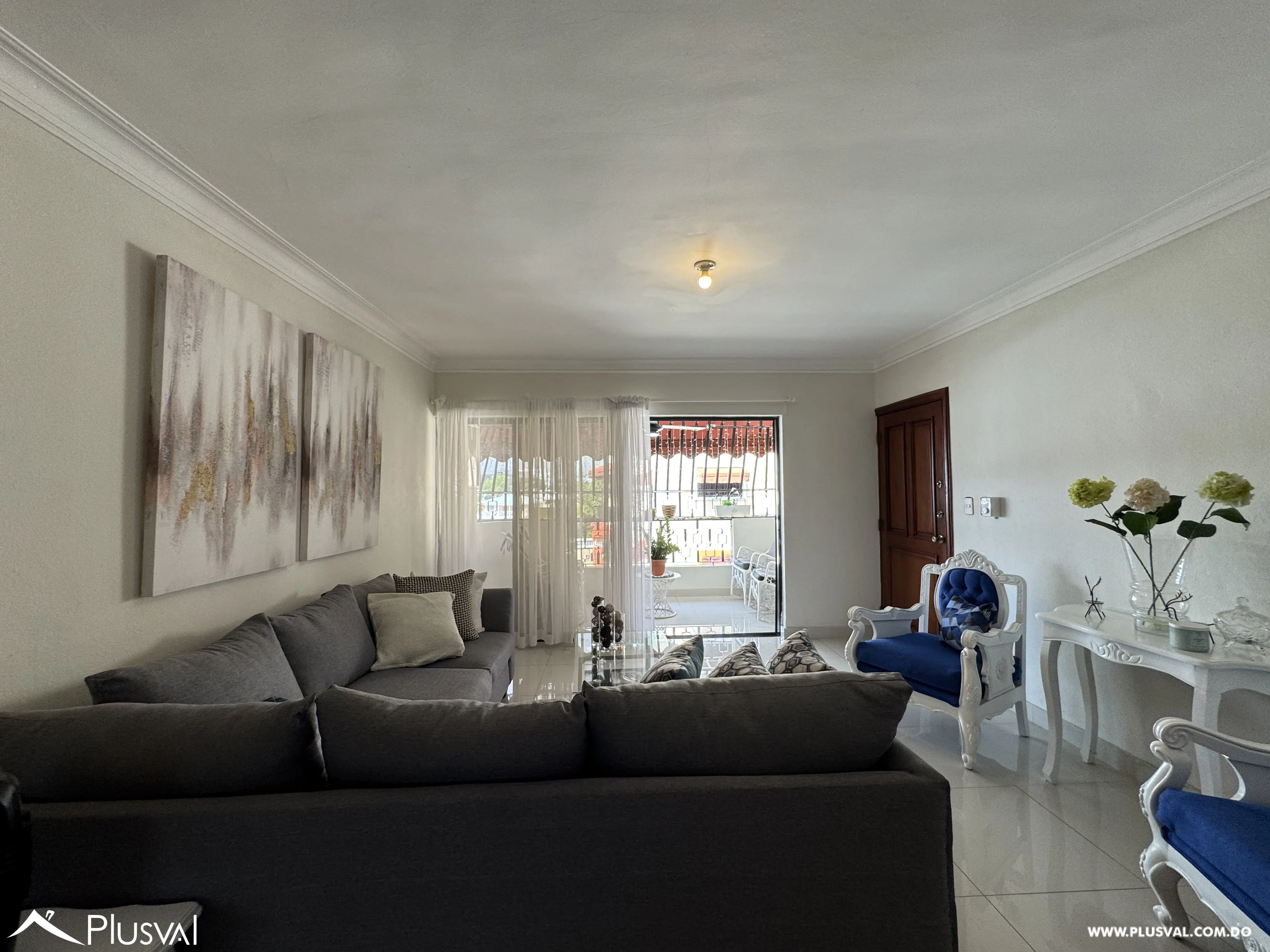 Apartamento en venta en Las Praderas con 3 habitaciones en residencial cerrado 495528