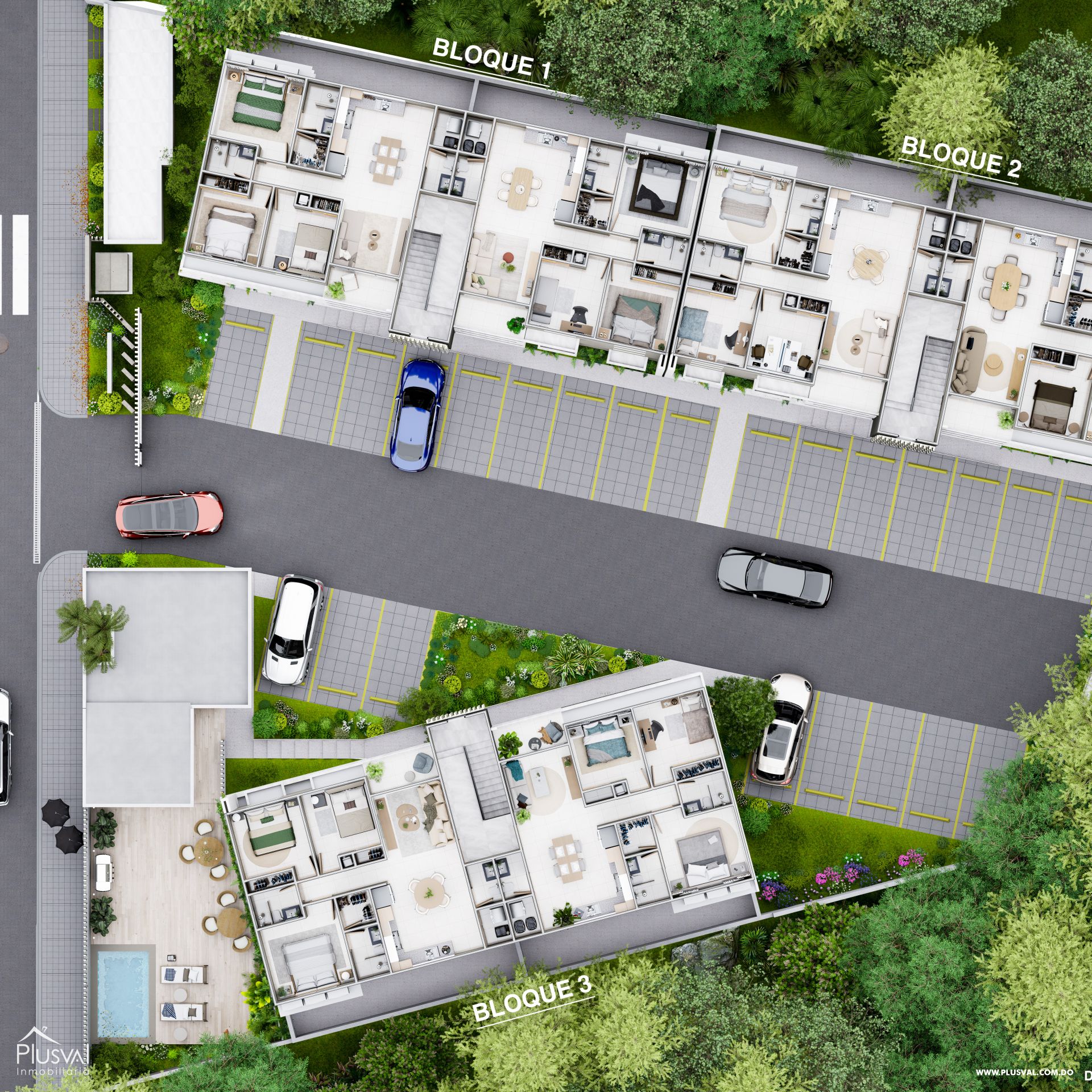 Apartamento en Venta de 3 habitaciones 297198