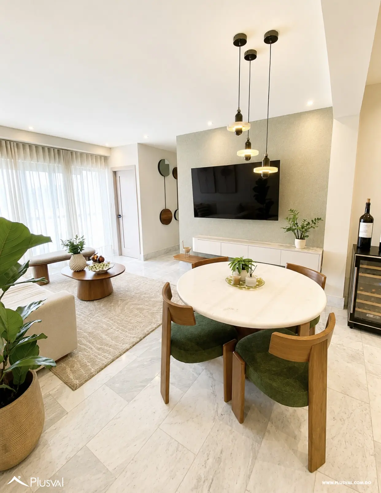 Apartamento Amueblado en Alquiler con Increíbles Vistas en La Esmeralda 517870