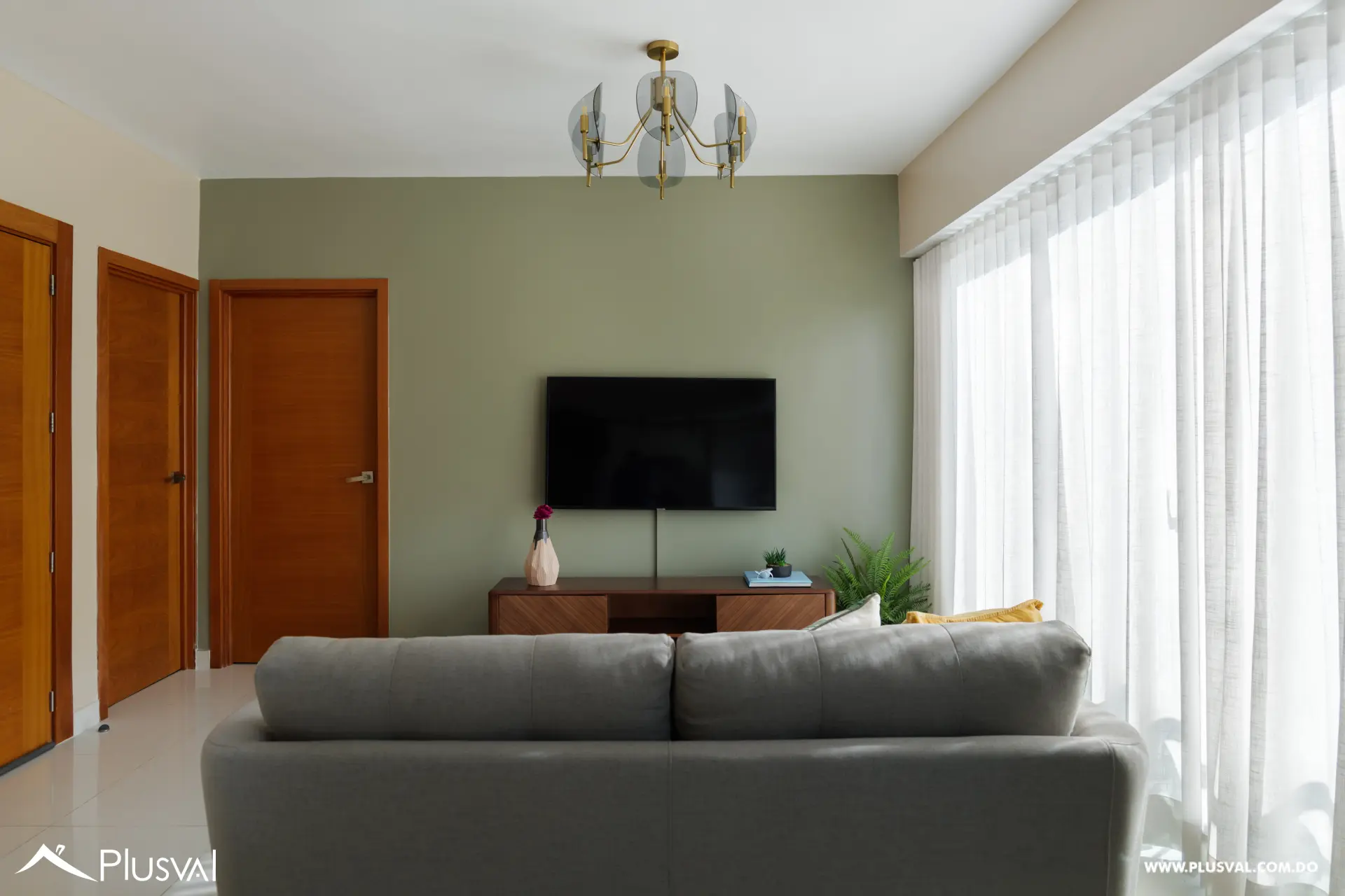 Apartamento de 1 habitación amueblado full en Piantini 517401