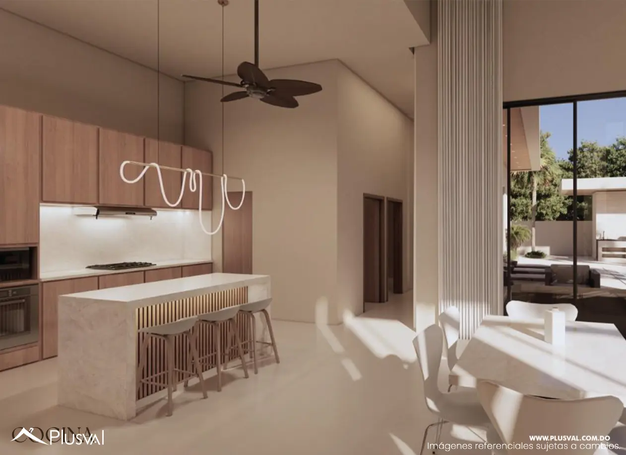 ZENIT, elegante y exclusiva villa de 1 nivel con piscina at Vista Cana 507657