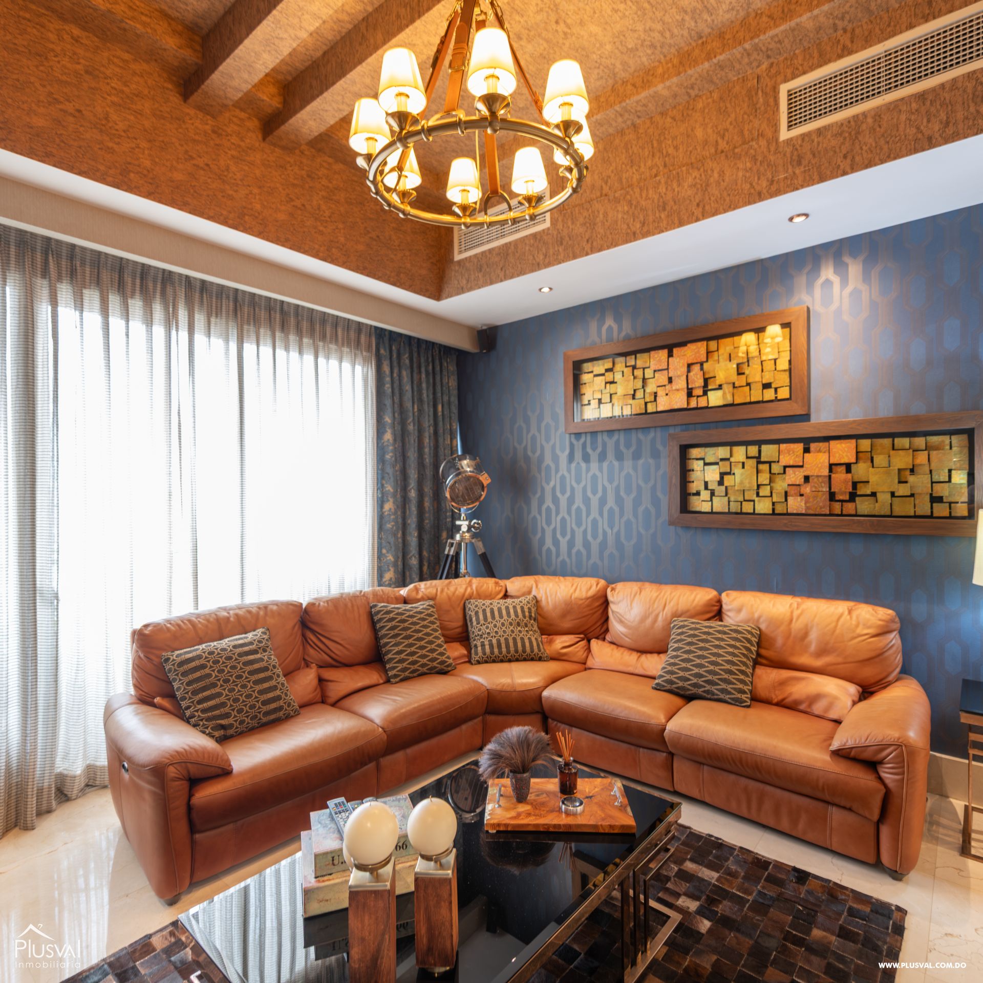 Apartamento Amueblado de Lujo con Terraza y 3 Hab. en Piantini 447559