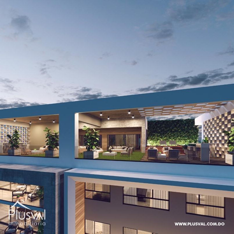 Apartamento moderno a estrenar en Serrallés con balcón y amenidades de primera 498663