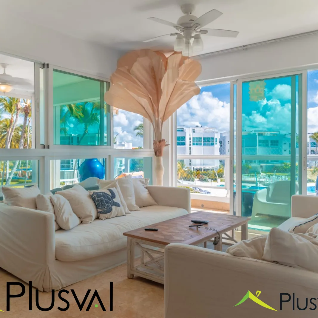 HERMOSO APARTAMENTO FRENTE AL MAR , EN PLAYA NUEVA ROMANA 442580