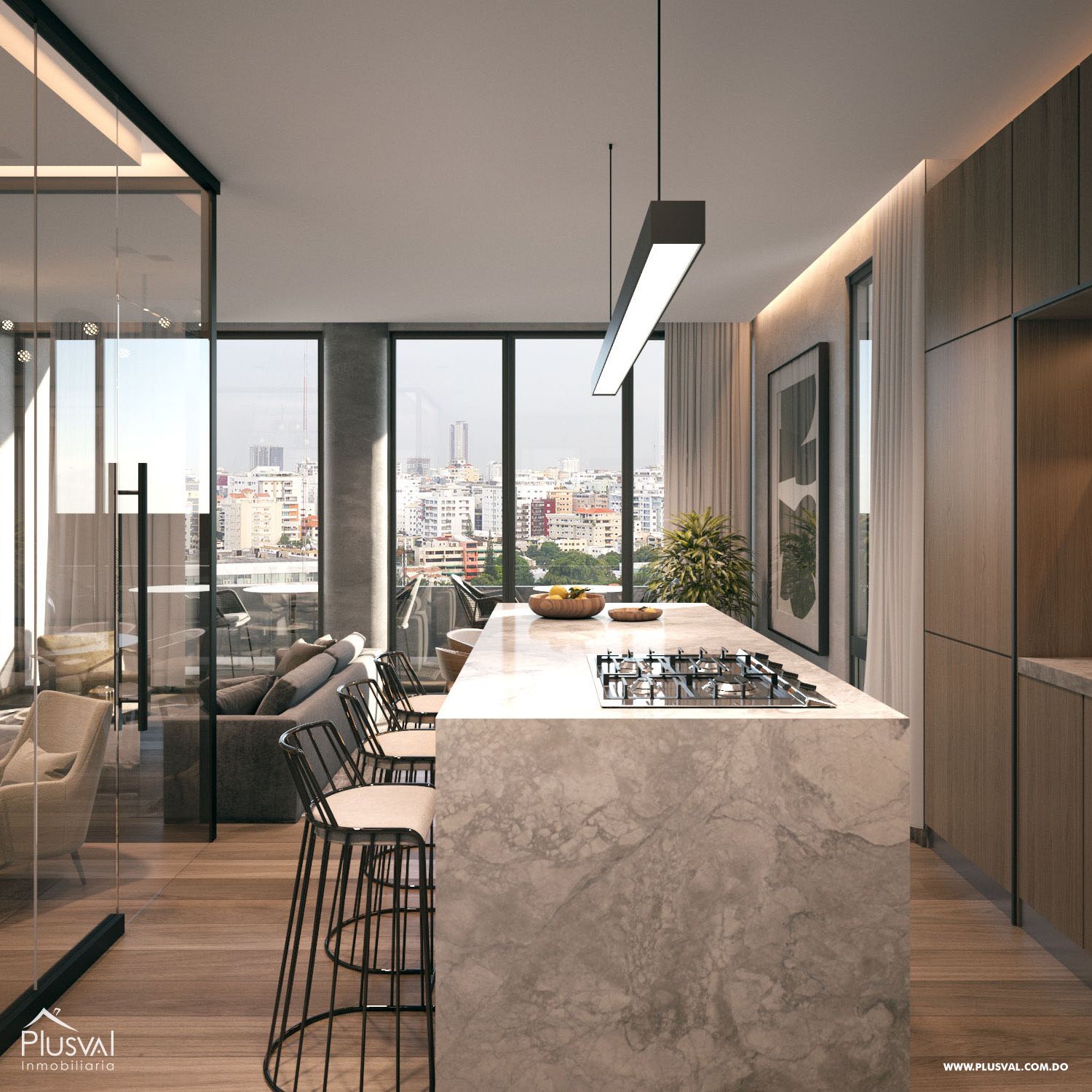 Proyecto de apartamentos en Evaristo Morales en venta 292560