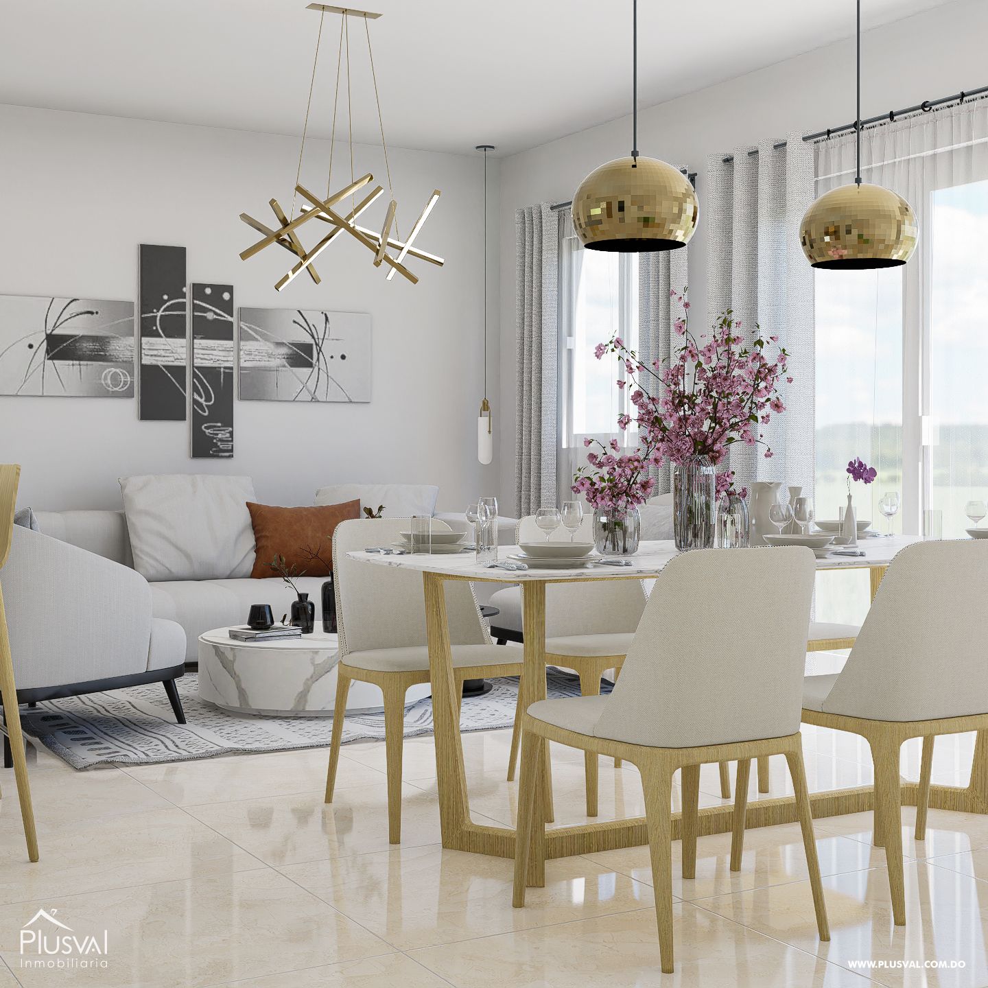 Venta de villas duplex en Punta Cana 373719