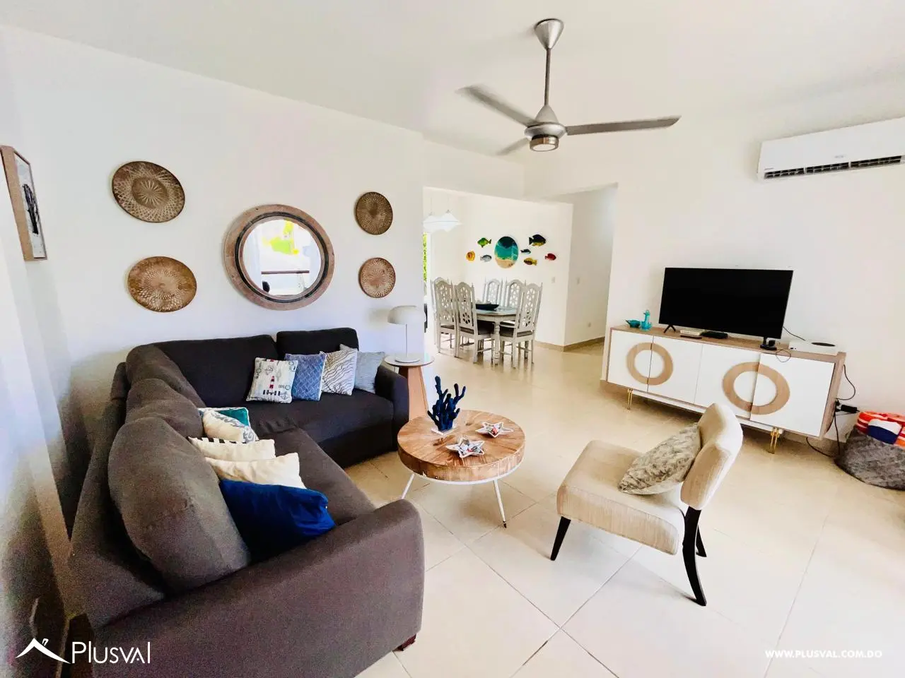 Vendo Maravilloso Apto Amueblado de 3 habitaciones en Las Terrenas 500070