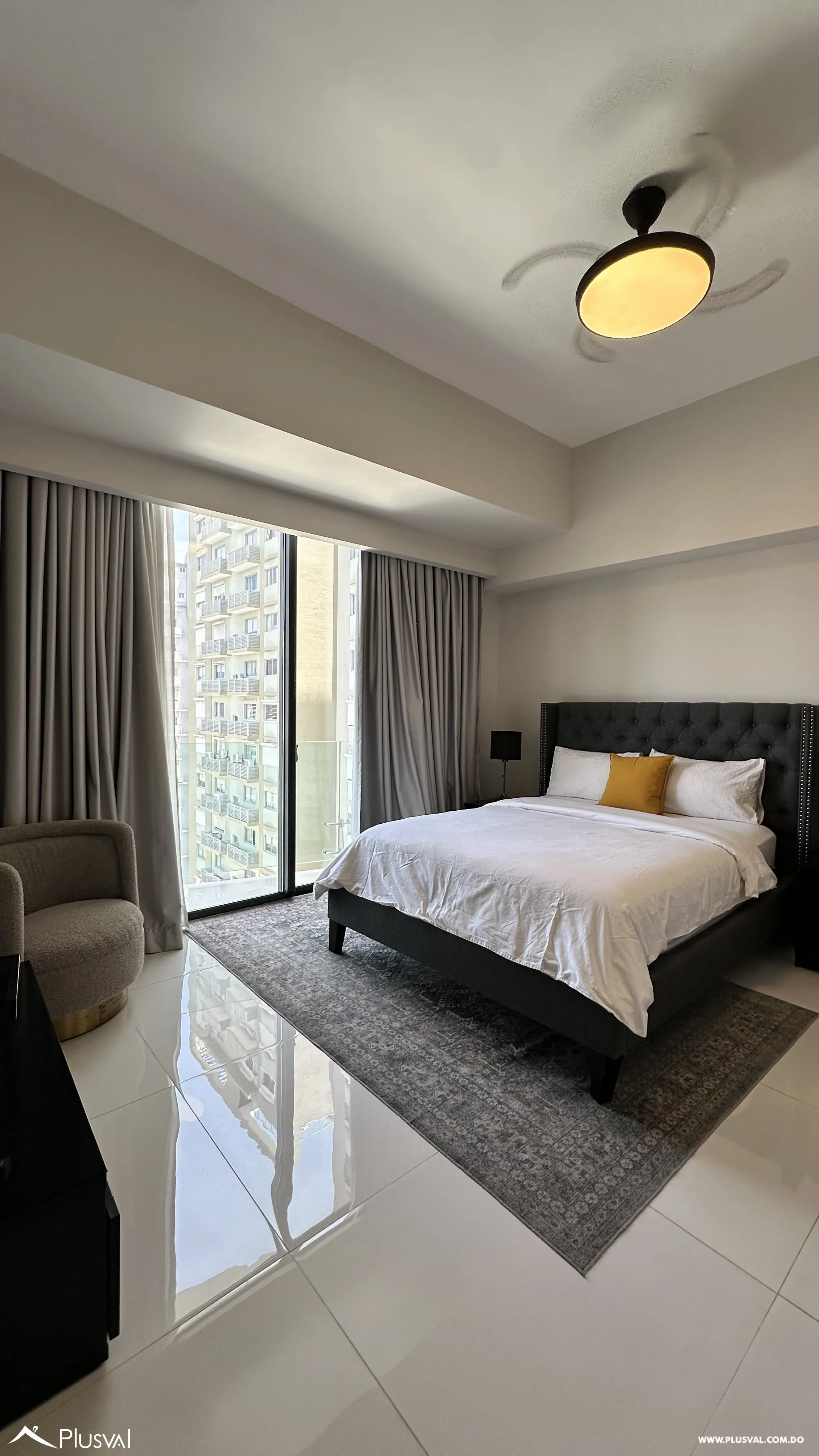 Apartamento en Renta Amueblado de 2 Habitaciones en Paraíso, Santo Domingo | Torre con Piscina, Gym y 2 Parqueos 513974