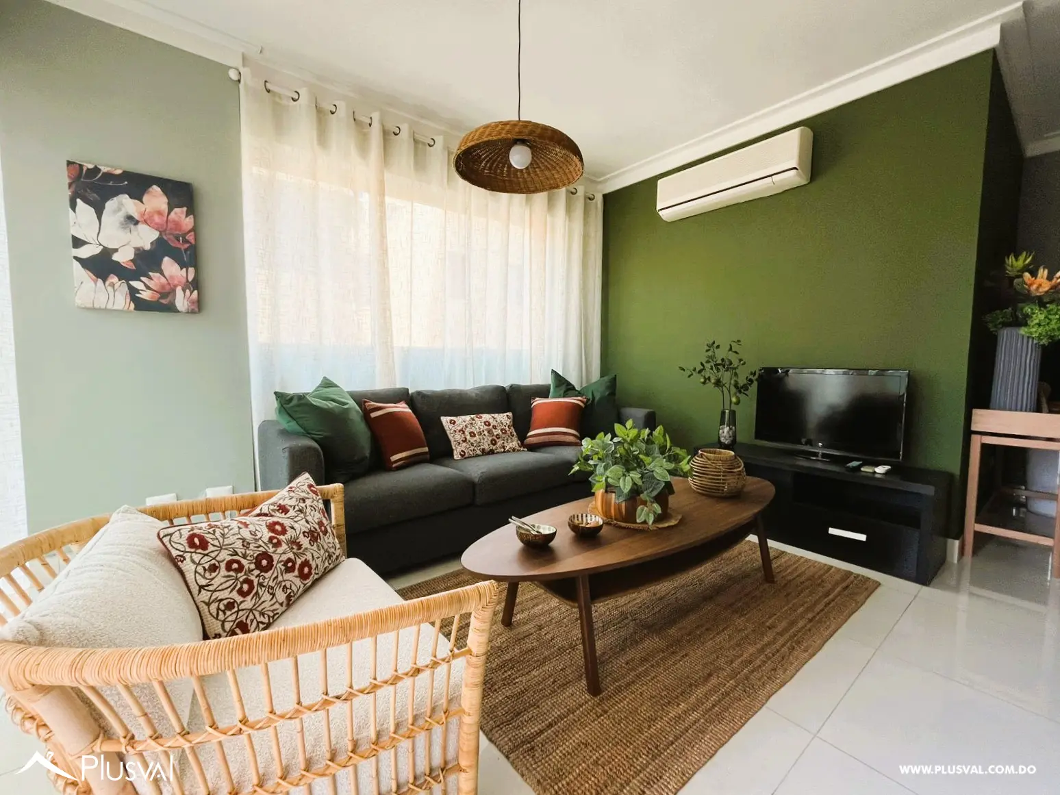 Apartamento amueblado en Naco en alquiler 490244